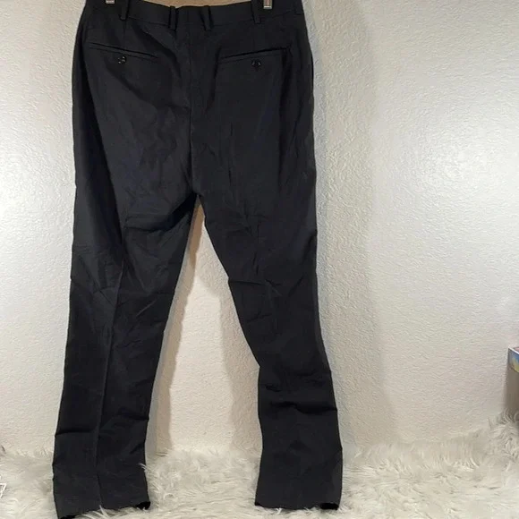 WEST END BLACK UNHEMMED DRESS Size 38 W US PANTS MEN With Pockets NEW - Picture 5 of 8